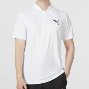 Puma Rtg Poly Polo Shirt 'White' 849517-02 sold by KicksCrew
