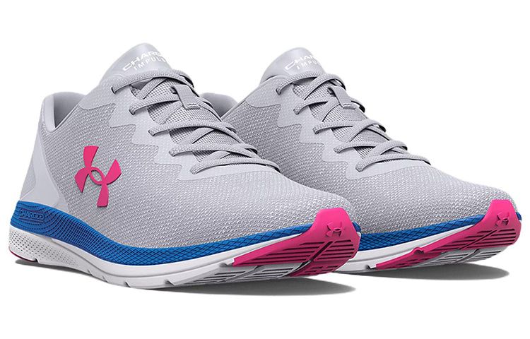 (WMNS) Under Armour Charged Impulse 2 Knit 'Mod Grey Victory Blue' 3024886-106 sold by KicksCrew product image thumbnail 3