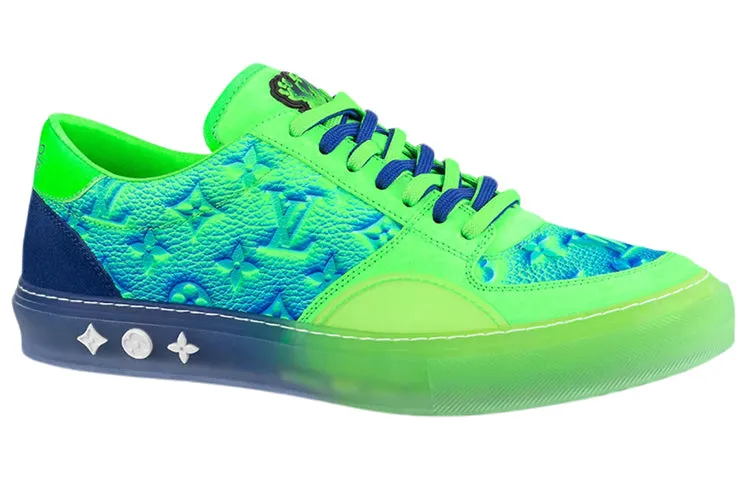 LOUIS VUITTON Ollie Richelieu Sneakers 'Green' 1A9UYP sold by KicksCrew product image thumbnail 2