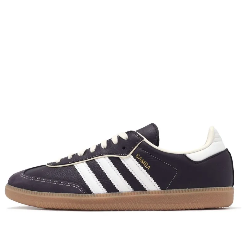 (WMNS) adidas Samba OG 'Aura Black Cream White' IG6836 sold by KicksCrew