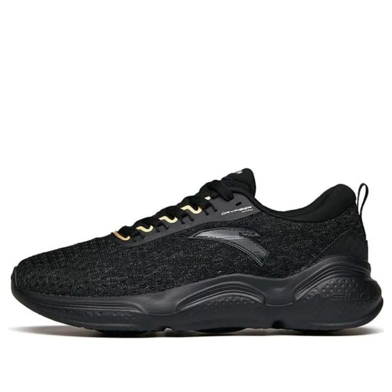 ANTA Running Series Sneakers 'Black Yellow' 112145532-2 sold by KicksCrew