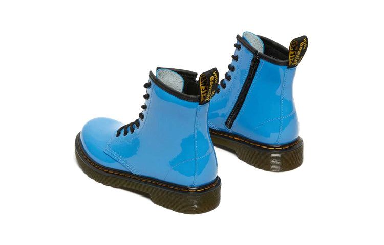 (PS) Dr.Martens Vegan 1460 Patent Leather Boots 'Blue' 27107416 sold by KicksCrew product image thumbnail 5
