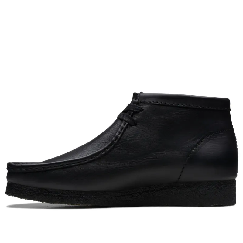 Clarks Wallabee Boots 'Black' 26155512 sold by KicksCrew