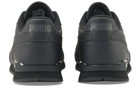 Puma ST Runner V3 Leather 'Triple Black' 384855-11 sold by KicksCrew