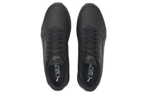 Puma ST Runner V3 Leather 'Triple Black' 384855-11 sold by KicksCrew