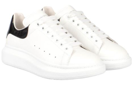 Alexander McQueen Oversized Sneaker 'White Iridescent' 553680WIA4N9061 sold by KicksCrew