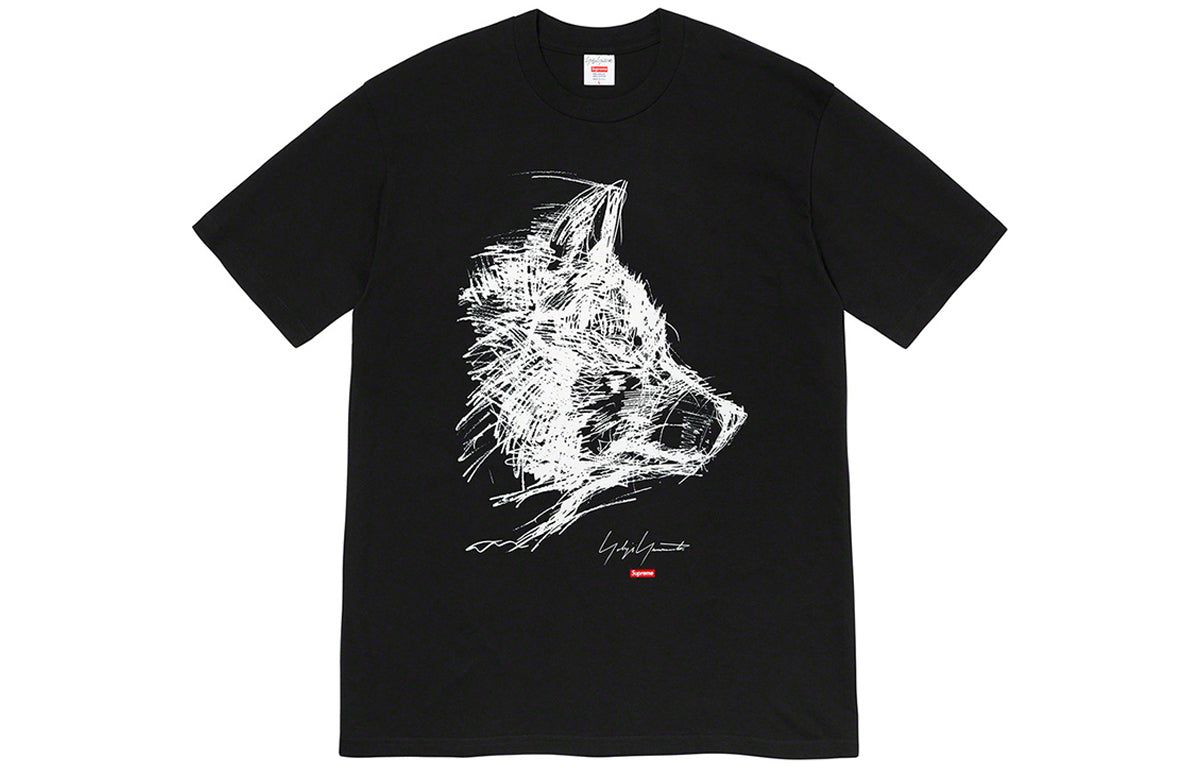 Supreme FW20 Week 4 x Yohji Yamamoto Tee 'Black White' SUP-FW20-096 sold by KicksCrew product image thumbnail 2