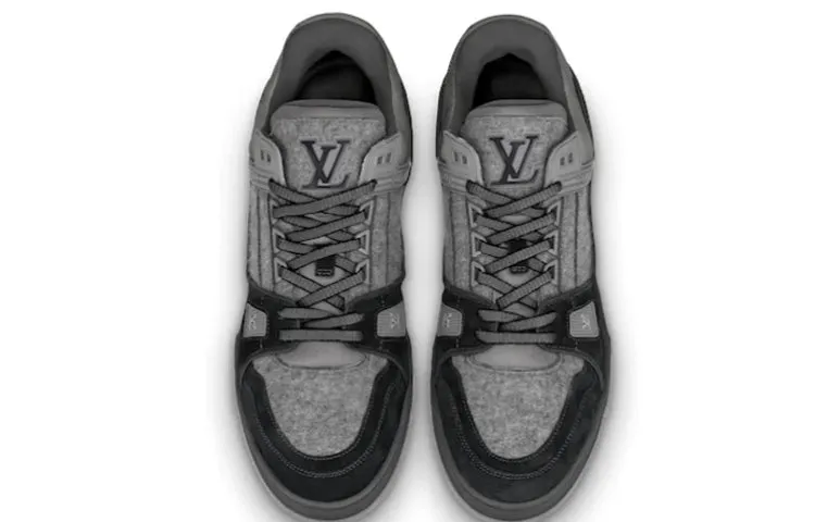 LOUIS VUITTON Trainer Sneakers 'Grey Flannel' 1A5Q1C sold by KicksCrew product image thumbnail 4