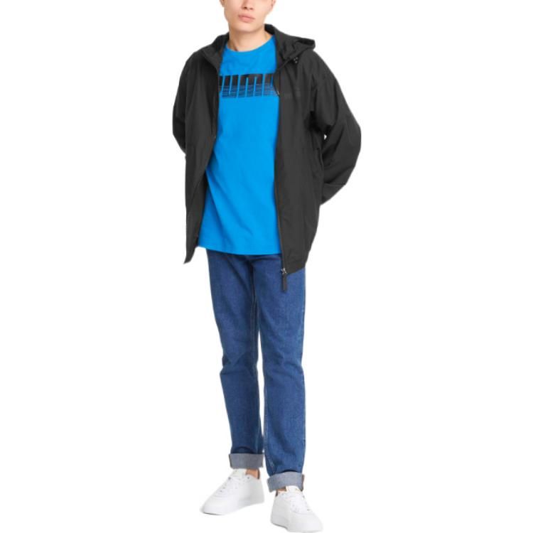 Puma Snow Peak DWR Light Jacket 'Black' 849444-01 sold by KicksCrew product image thumbnail 3