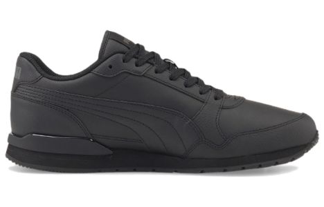 Puma ST Runner V3 Leather 'Triple Black' 384855-11 sold by KicksCrew