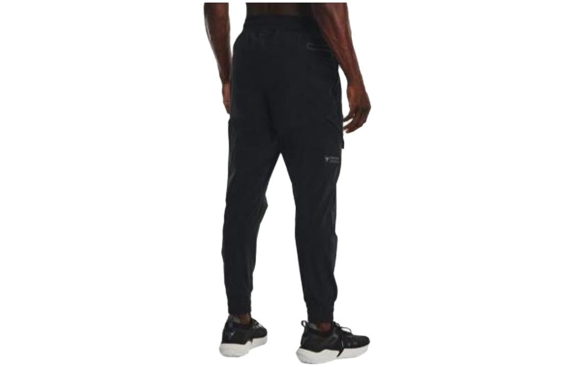 Under Armour Project Rock Unstoppable Pants 'Black' 1373572-002 sold by KicksCrew product image thumbnail 2
