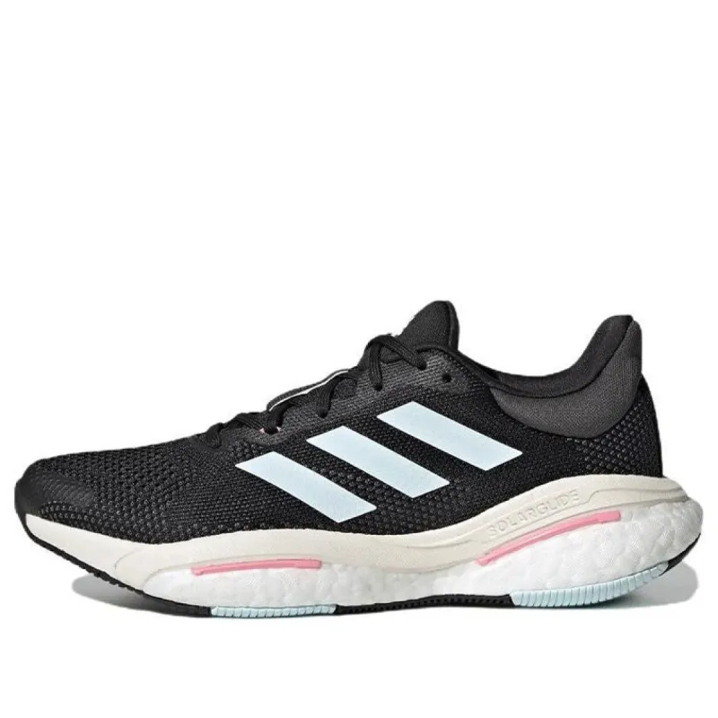 (WMNS) Adidas Solarglide 5 'Black Blue Pink' GY3485 sold by KicksCrew