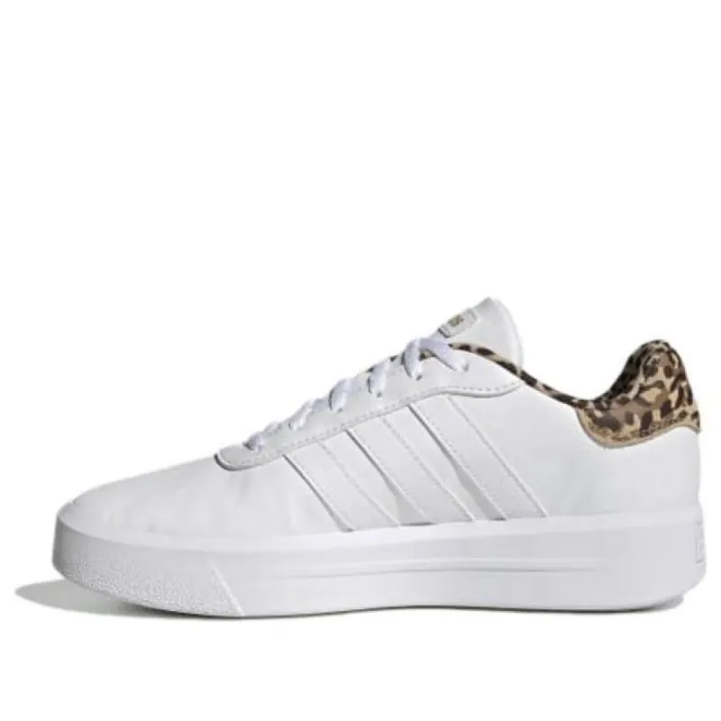 (WMNS) adidas Court Platform Shoes 'White Leopard' GW9786 sold by KicksCrew
