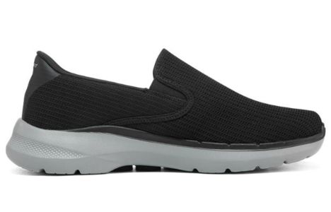 Skechers Go Walk 6 Anaglyph 'Black Grey' 216201-BKGY sold by KicksCrew