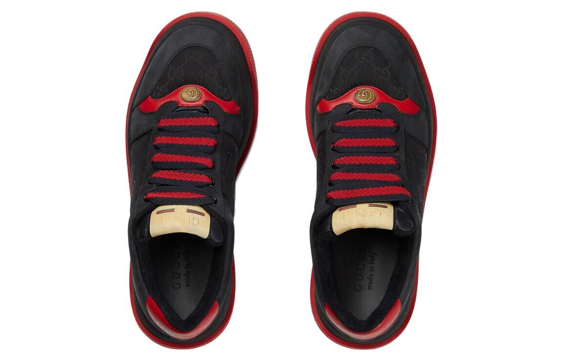 Gucci Screener Sneaker 'Black Red' 750048-FAB39-1058 sold by KicksCrew product image thumbnail 2