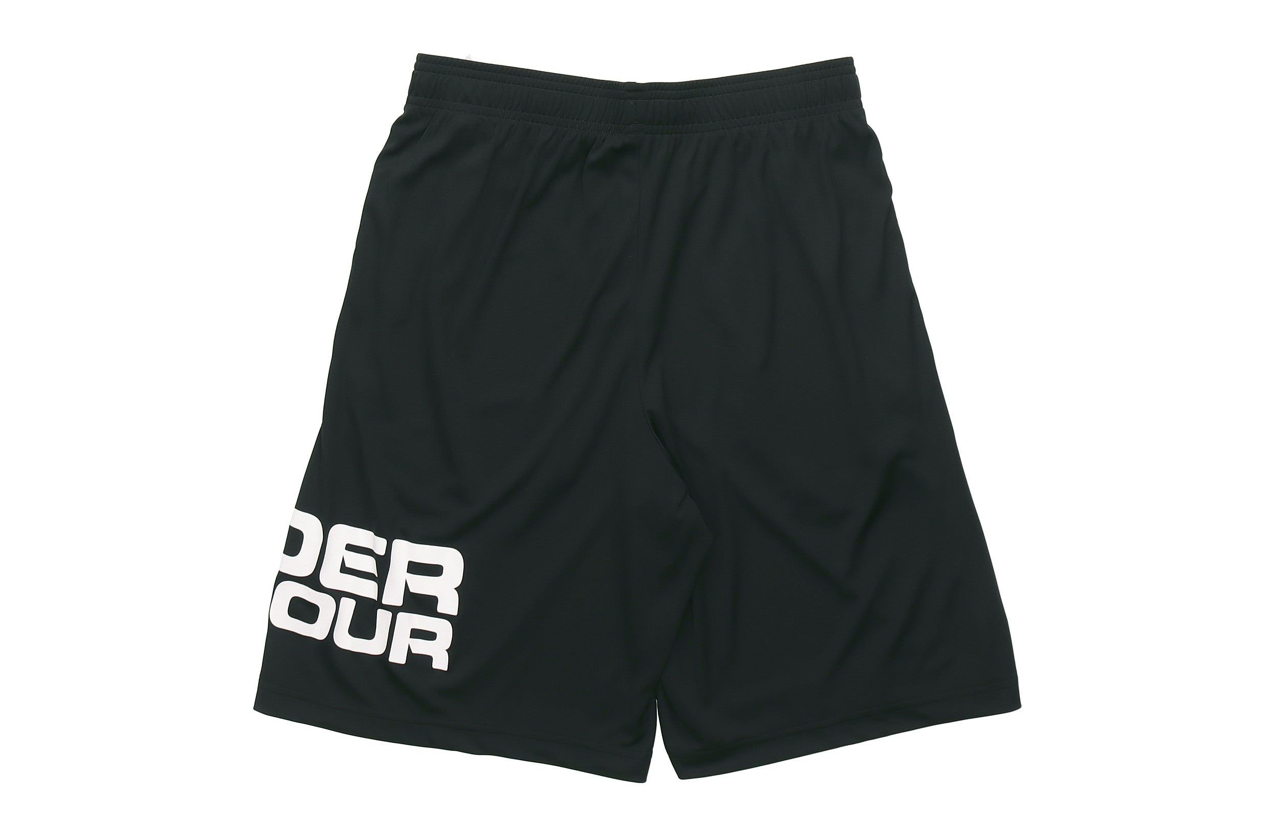 Under Armour Tech Wordmark Sports Shorts 'Black White' 1351653-001 sold by KicksCrew product image thumbnail 2