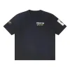 HERON PRESTON Fw22 Preston Racing T-Shirt 'Black' HMAA032S23JER0081001 sold by KicksCrew