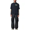 HERON PRESTON Fw22 Preston Racing T-Shirt 'Black' HMAA032S23JER0081001 sold by KicksCrew