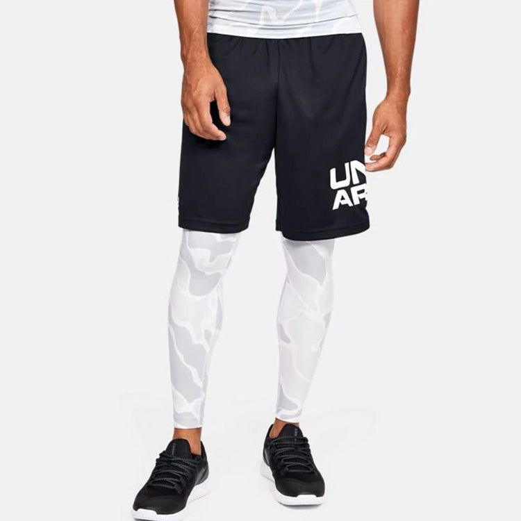 Under Armour Tech Wordmark Sports Shorts 'Black White' 1351653-001 sold by KicksCrew product image thumbnail 3