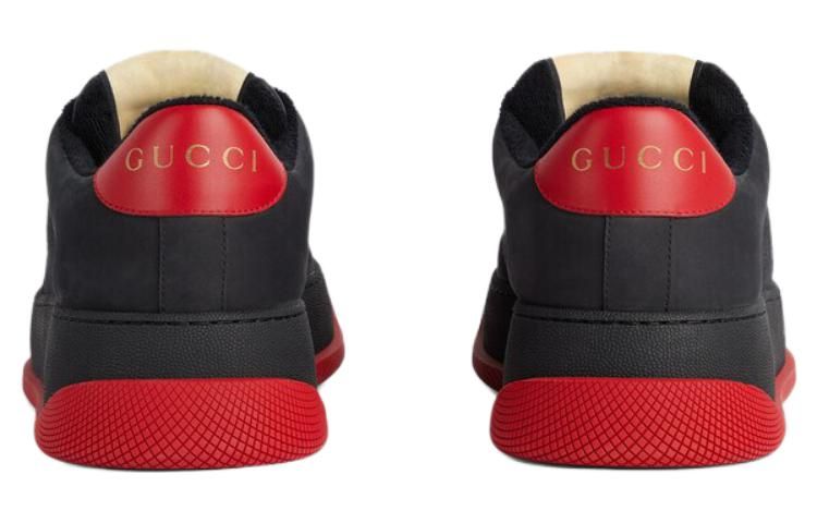 Gucci Screener Sneaker 'Black Red' 750048-FAB39-1058 sold by KicksCrew product image thumbnail 4