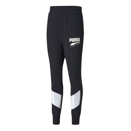 Puma Rebel Sports Pants 'Black' 582742-21 sold by KicksCrew