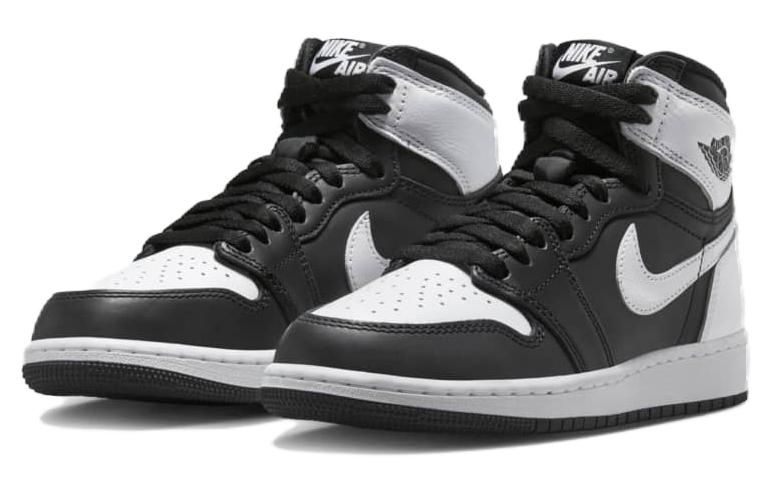 (GS) Air Jordan 1 Retro High OG 'Black White' FD1437-010 sold by KicksCrew product image thumbnail 4