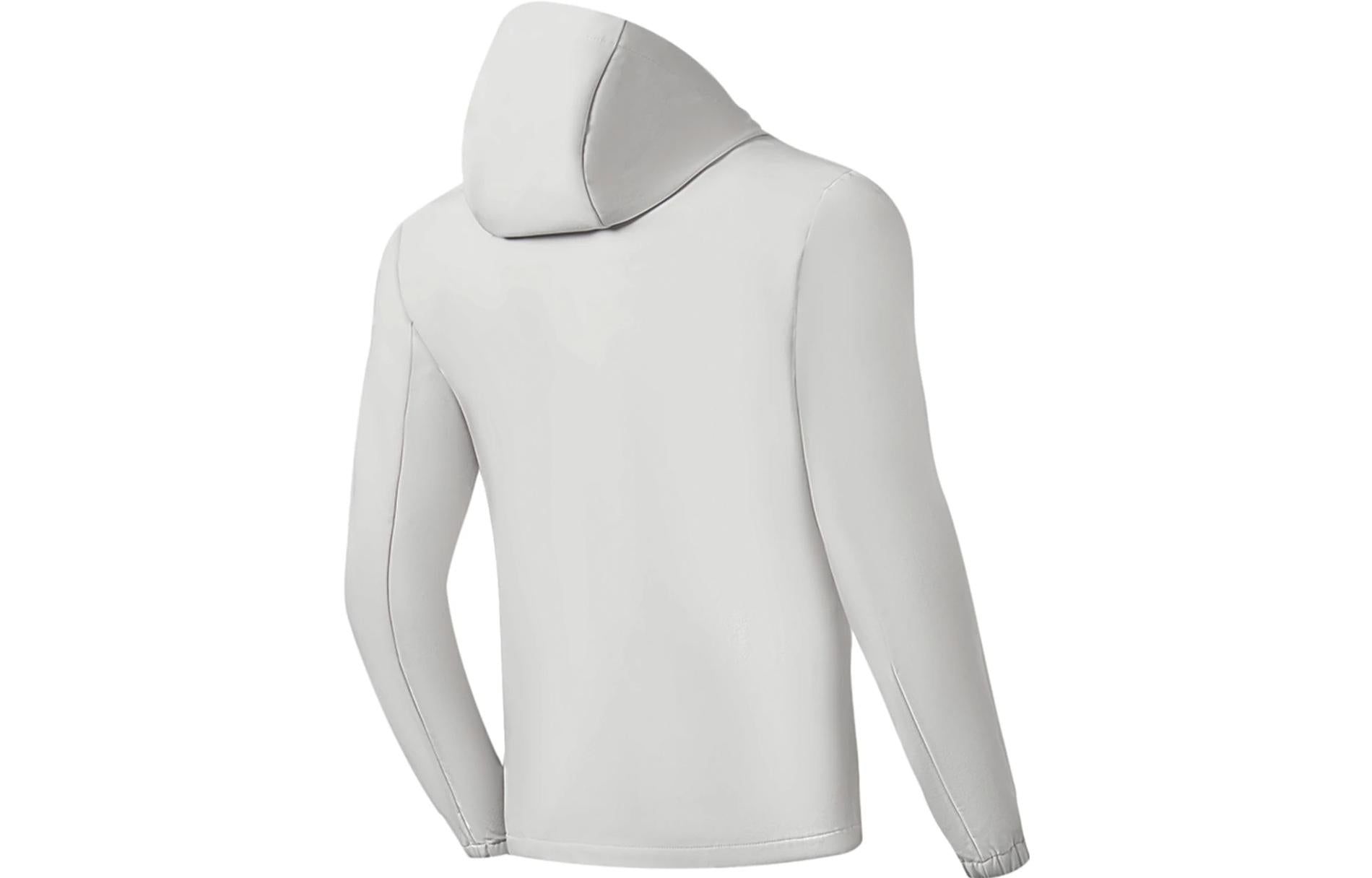 Li-Ning Athletics Hooded Jacket 'White Black' AFDSA01-4 sold by KicksCrew product image thumbnail 2