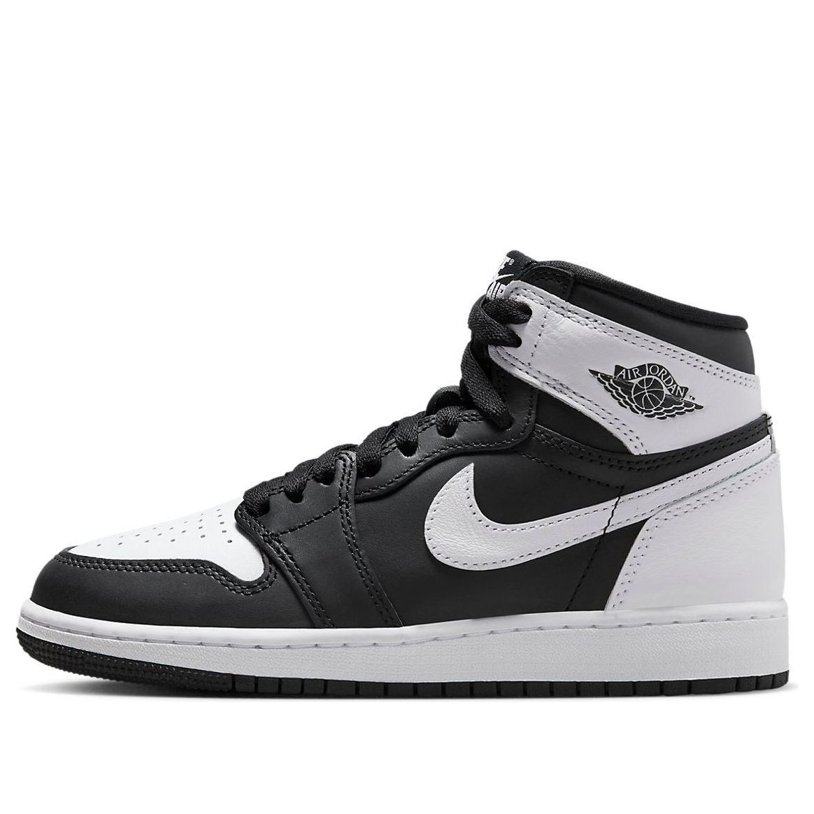 (GS) Air Jordan 1 Retro High OG 'Black White' FD1437-010 sold by KicksCrew