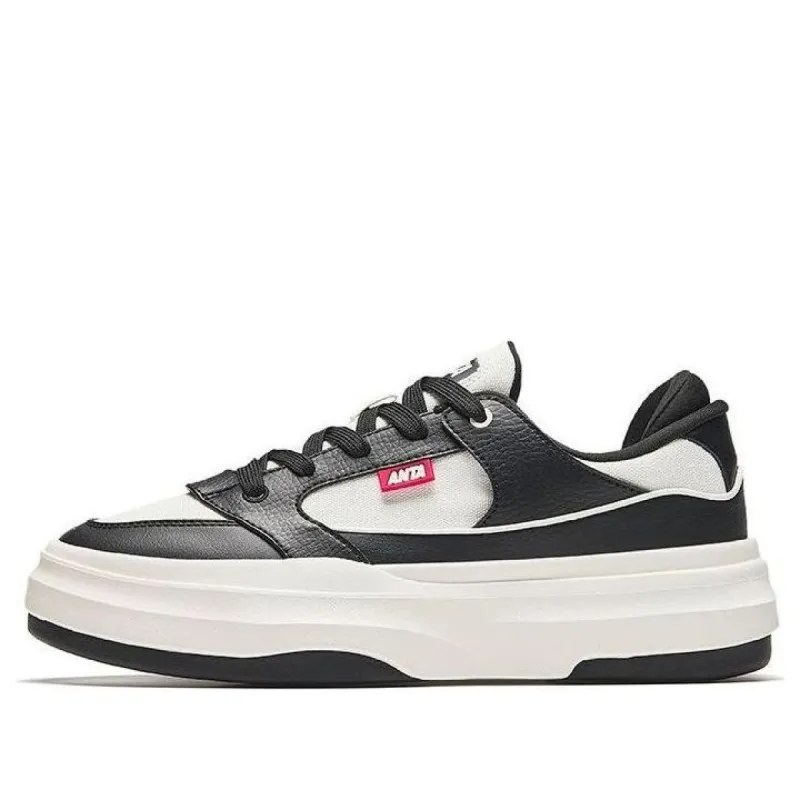 (WMNS) ANTA Casual Shoes 'White Black' 922438011-2 sold by KicksCrew