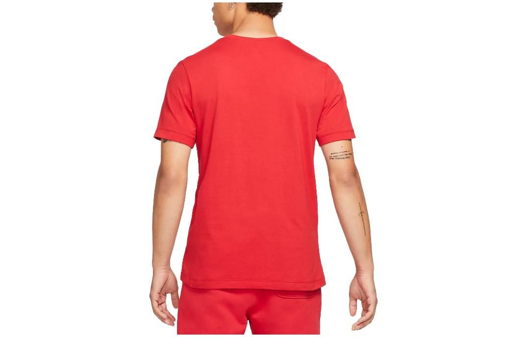 Air Jordan Jumpman Short-Sleeve T-Shirt 'Gym Red Black' DC7485-687 sold by KicksCrew product image thumbnail 2