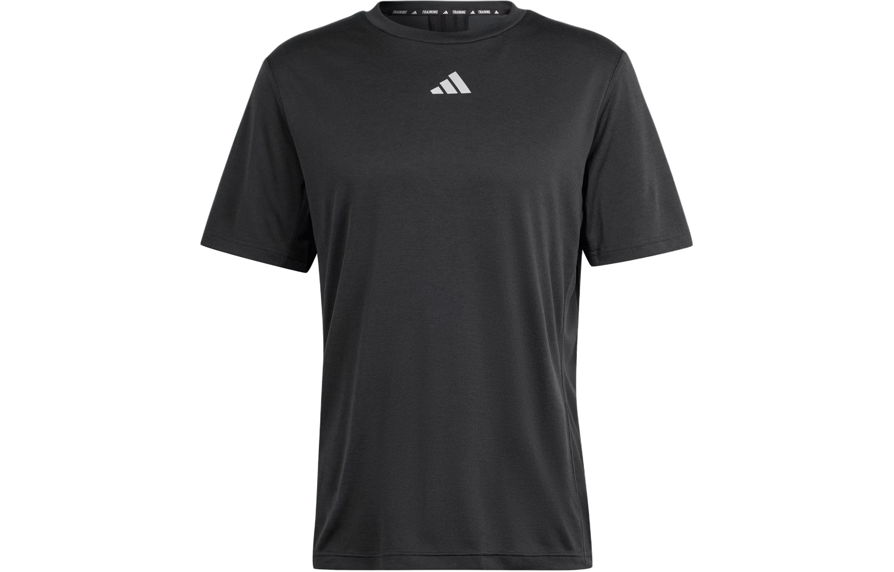 adidas HIIT Workout 3-Stripes Tee 'Black' IL7128 sold by KicksCrew product image thumbnail 2