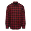 Balenciaga Checkered Flannel Padded Shirt 'Red' 642339TJO276167 sold by KicksCrew