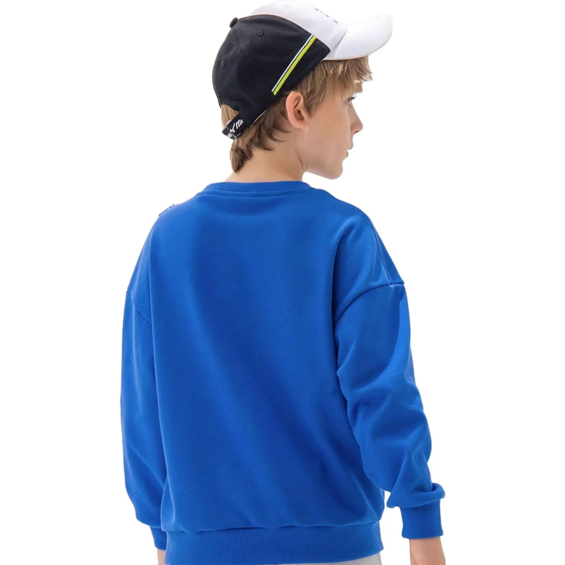 (GS) Mizuno Casual Sweater 'Blue' WY2177 sold by KicksCrew product image thumbnail 3