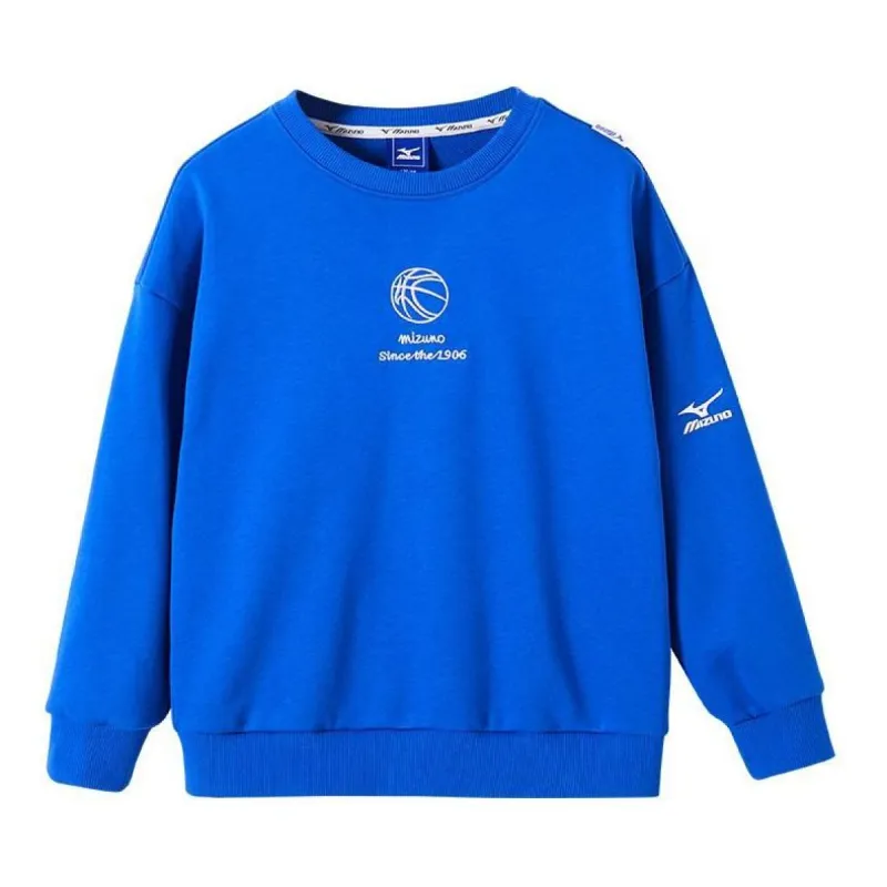 (GS) Mizuno Casual Sweater 'Blue' WY2177 sold by KicksCrew