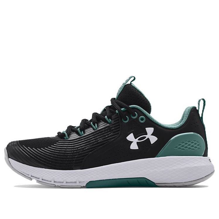 Under Armour Charged Commit TR 3 'Black Green' 3023703-002 sold by KicksCrew