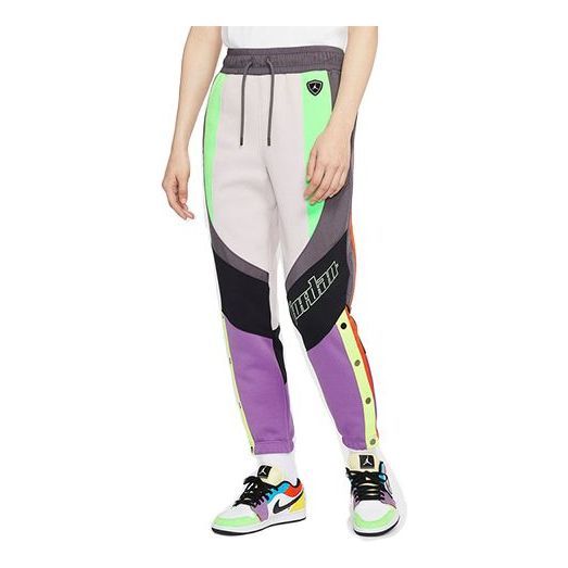 (WMNS) Air Jordan Moto Pants 'Multi-Color' CV7658-055 sold by KicksCrew