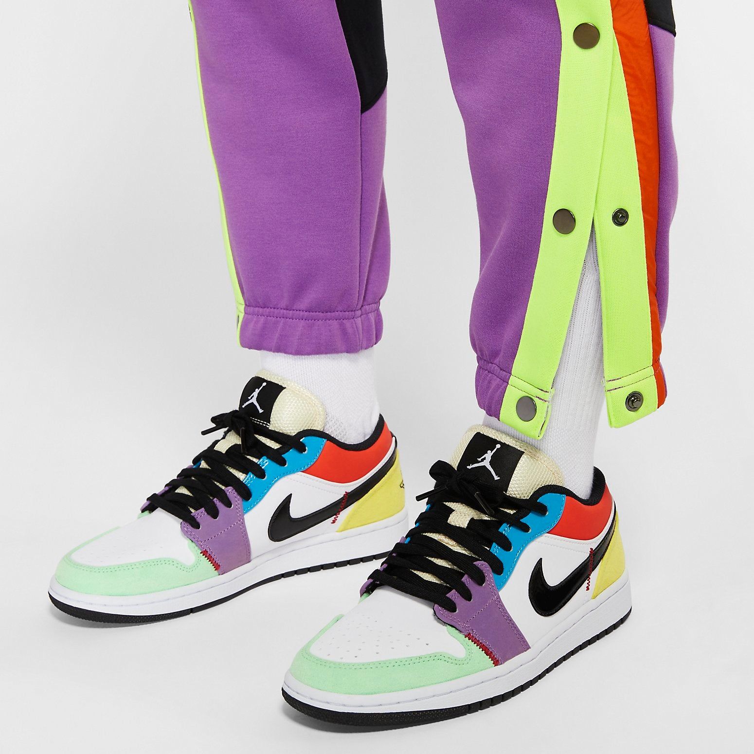 (WMNS) Air Jordan Moto Pants 'Multi-Color' CV7658-055 sold by KicksCrew product image thumbnail 5