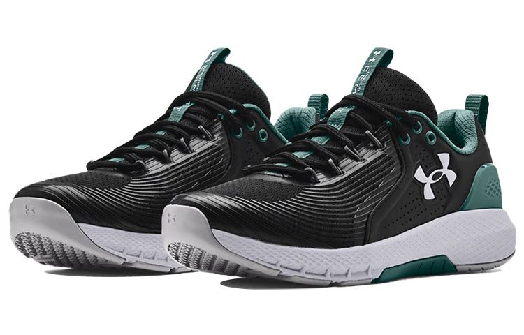 Under Armour Charged Commit TR 3 'Black Green' 3023703-002 sold by KicksCrew product image thumbnail 3