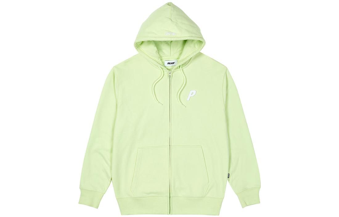 Palace Fw23 Felt P Zip Hood Jacket 'Teal' P24CS113 sold by KicksCrew product image thumbnail 2