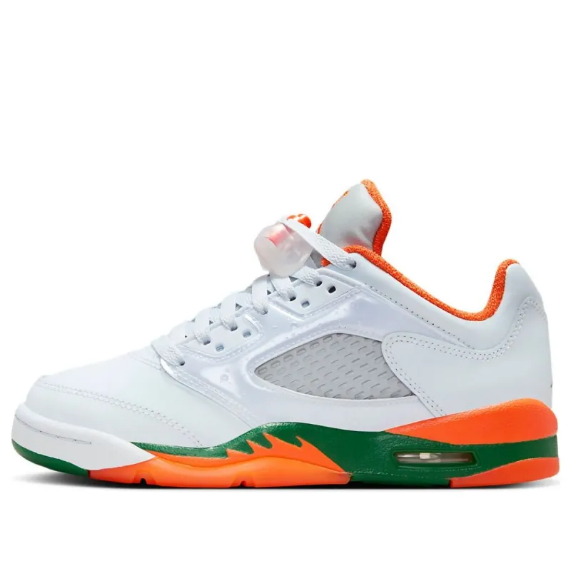 (GS) Air Jordan 5 Retro Low 'Miami Hurricanes' FQ1293-018 sold by KicksCrew