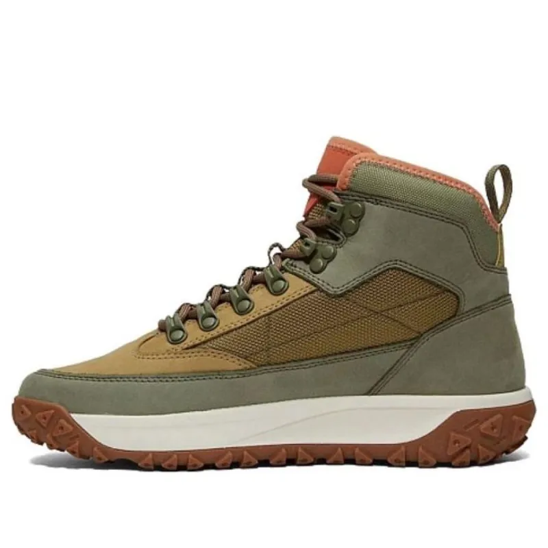 (WMNS) Timberland GreenStride Motion 6 Waterproof Hiking Boots 'Deep Green Nubuck' TB0A2K14EO6 sold by KicksCrew