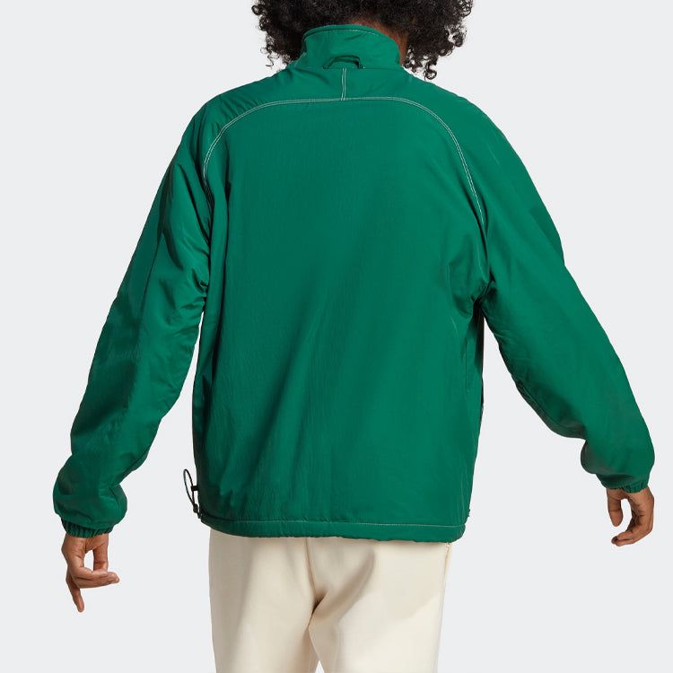 adidas Originals Adventure Fleece Reversible Jacket 'White Green' HR4227 sold by KicksCrew product image thumbnail 5