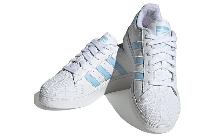 (WMNS) Adidas Originals Superstar XLG Shoes 'Cloud White Clear Sky' IF3003 sold by KicksCrew product image thumbnail 2