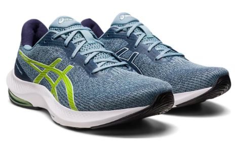 ASICS Gel Pulse 14 'Light Steel Lime Zest' 1011B491-405 sold by KicksCrew