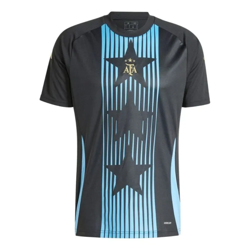adidas Argentina Pre-Match Soccer Jersey 'Black Blue' IW5363 sold by KicksCrew