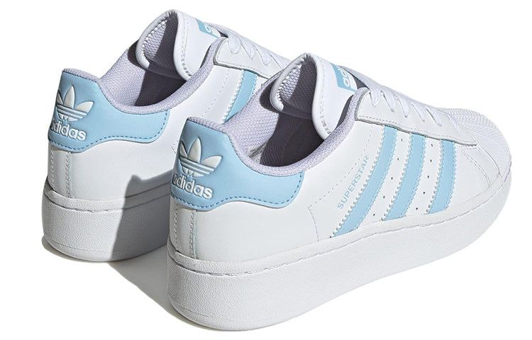 (WMNS) Adidas Originals Superstar XLG Shoes 'Cloud White Clear Sky' IF3003 sold by KicksCrew product image thumbnail 3