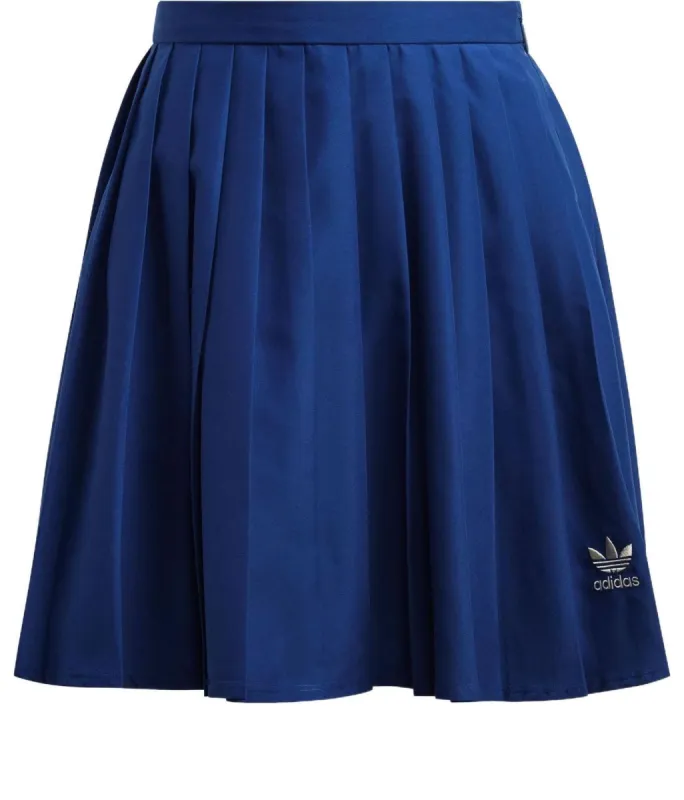 (WMNS) adidas Original Pleated Skirt 'Blue' IC5235 sold by KicksCrew