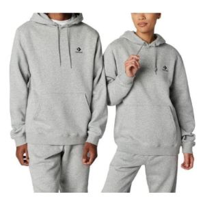 Converse Go-To Embroidered Star Chevron Standard Fit Hoodie 'Vintage Grey Heather' 10024509-A06 sold by KicksCrew