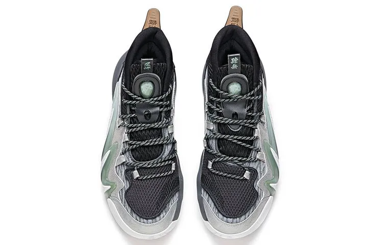 ANTA Shock Wave 2 'Black Grey Green' 112031602-5 sold by KicksCrew product image thumbnail 3