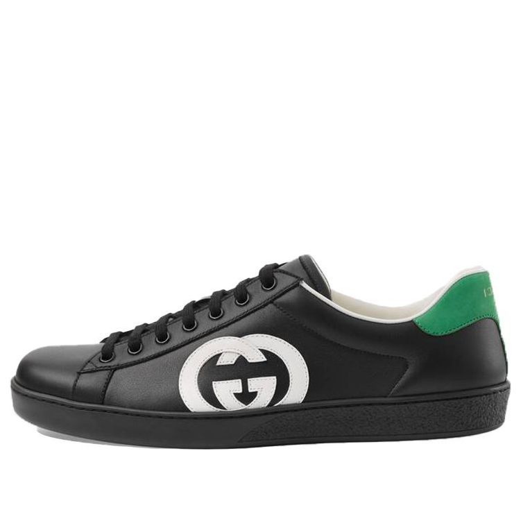 Gucci Ace 'Interlocking G - Black White' 625783-1XG70-1103 sold by KicksCrew